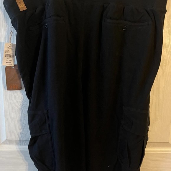 Society of One 2XLT 100% Cotton Shorts Black NWT Destination XL - Picture 3 of 5